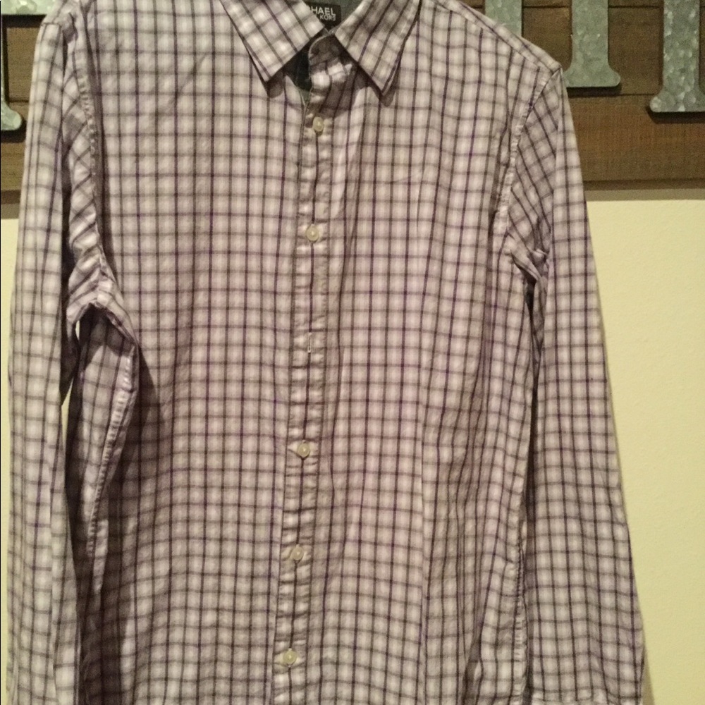 Men’sMichael Kors button-down dress shirt